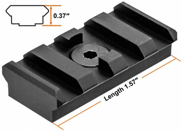 M-LOK 4-Slot Rail