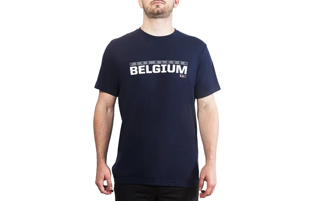 Belgium Tee T-Shirt (Pacific Navy)