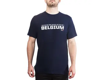 Belgium Tee T-Shirt (Pacific Navy)