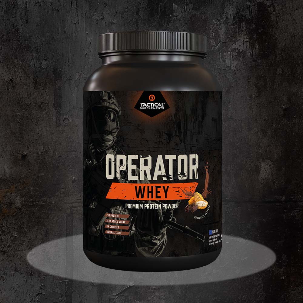Tactical Supplements Operator Whey Protein Powder 1000g