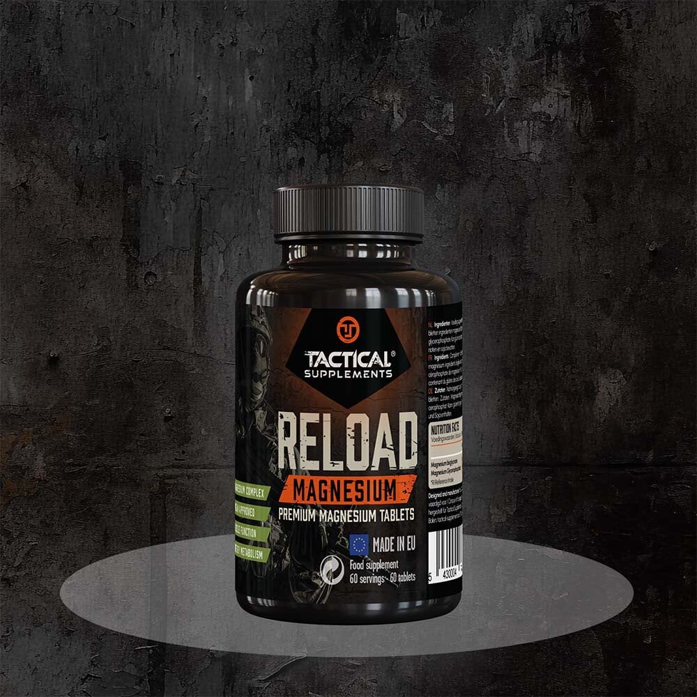 Tactical Supplements Reload Magnesium 60 Tabletten