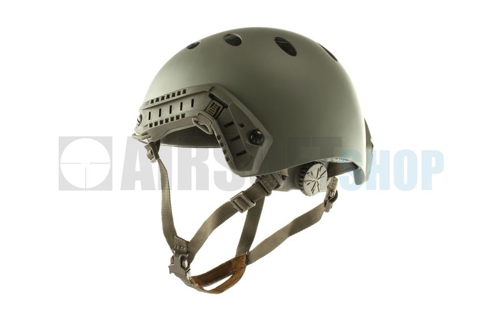 Carbon Fiber FAST PJ Helmet (Foliage Green)