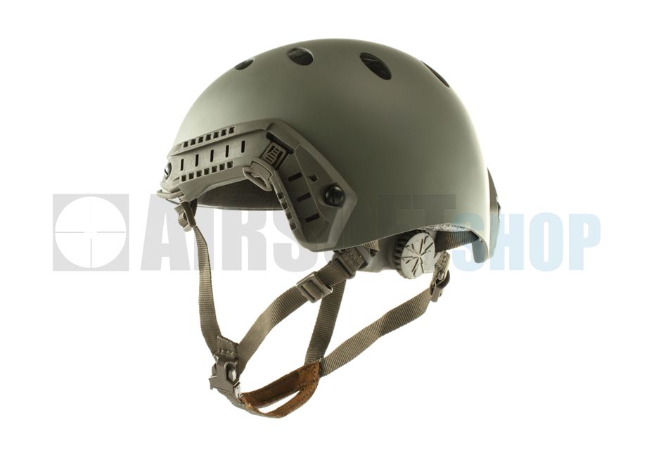 Carbon Fiber FAST PJ Helmet (Foliage Green)