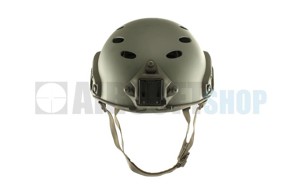 Carbon Fiber FAST PJ Helmet (Foliage Green)