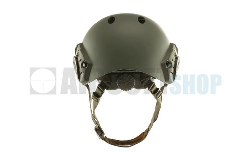 Carbon Fiber FAST PJ Helmet (Foliage Green)