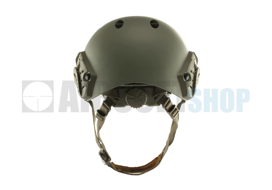 Carbon Fiber FAST PJ Helmet (Foliage Green)