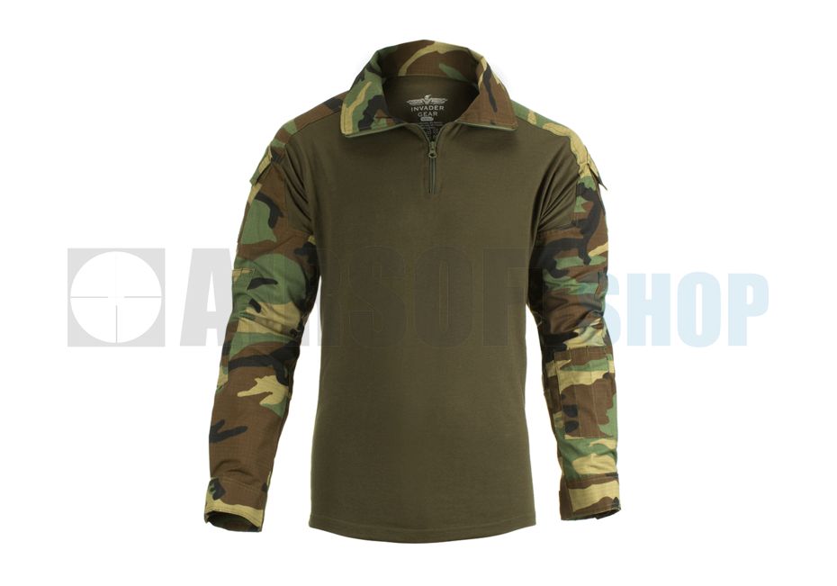 Revenger Combat Shirt (Woodland)