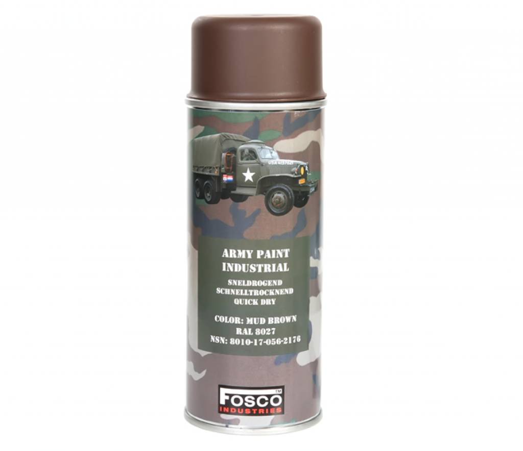 Spuitbus Mud Brown 400ml