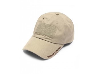 Velcro Cap (Coyote Tan Embroidery)