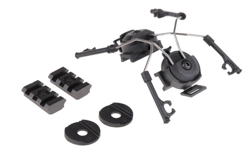 Comtac Helmet Rail Adapter (Black)