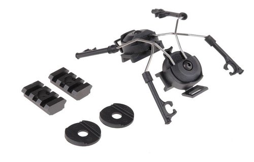 Comtac Helmet Rail Adapter (Black)