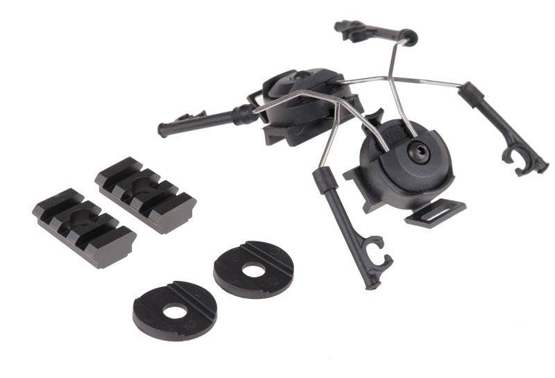 Comtac Helmet Rail Adapter (Black)