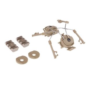 Comtac Helmet Rail Adapter (Dark Earth)