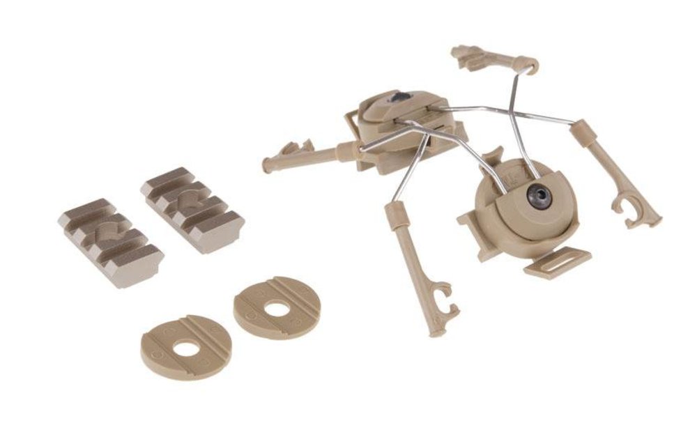 Comtac Helmet Rail Adapter (Dark Earth)