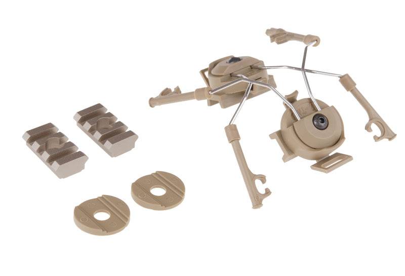 Comtac Helmet Rail Adapter (Dark Earth)