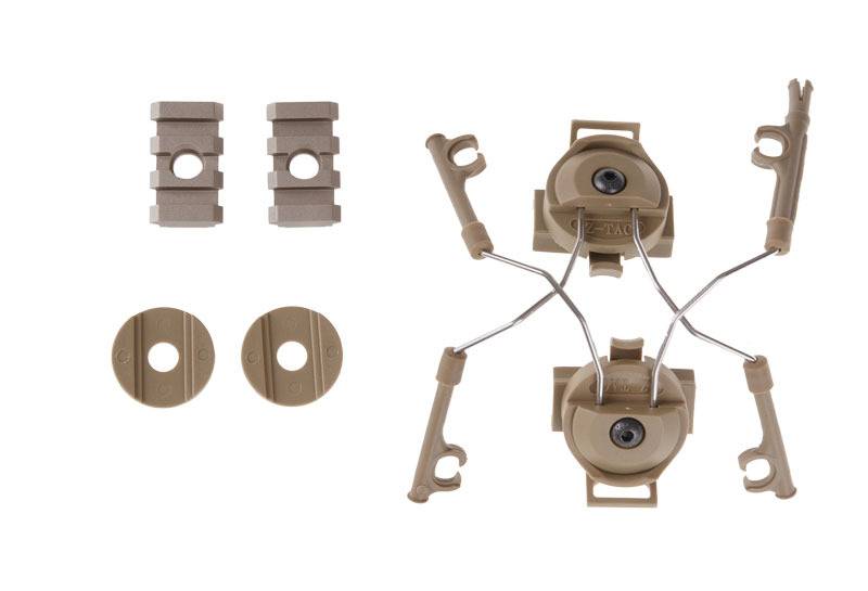 Comtac Helmet Rail Adapter (Dark Earth)