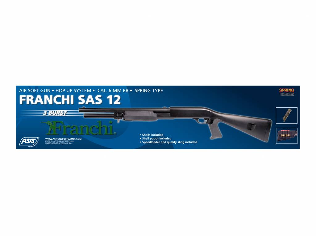 Franchi SAS 12 Shotgun (Extended)