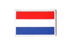 Nederlandse Vlag PVC Patch