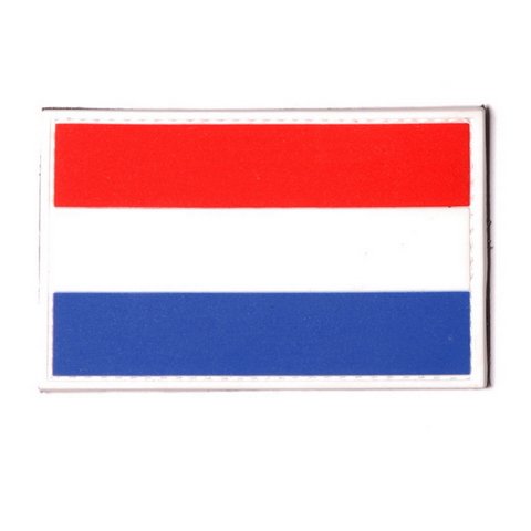 Nederlandse Vlag PVC Patch