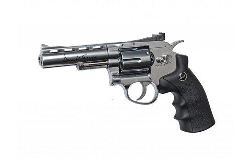 Dan Wesson 4" Revolver Chrome (1.8 Joule)