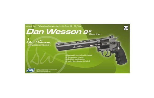 Dan Wesson 8" Revolver Gray (2.7 Joule)