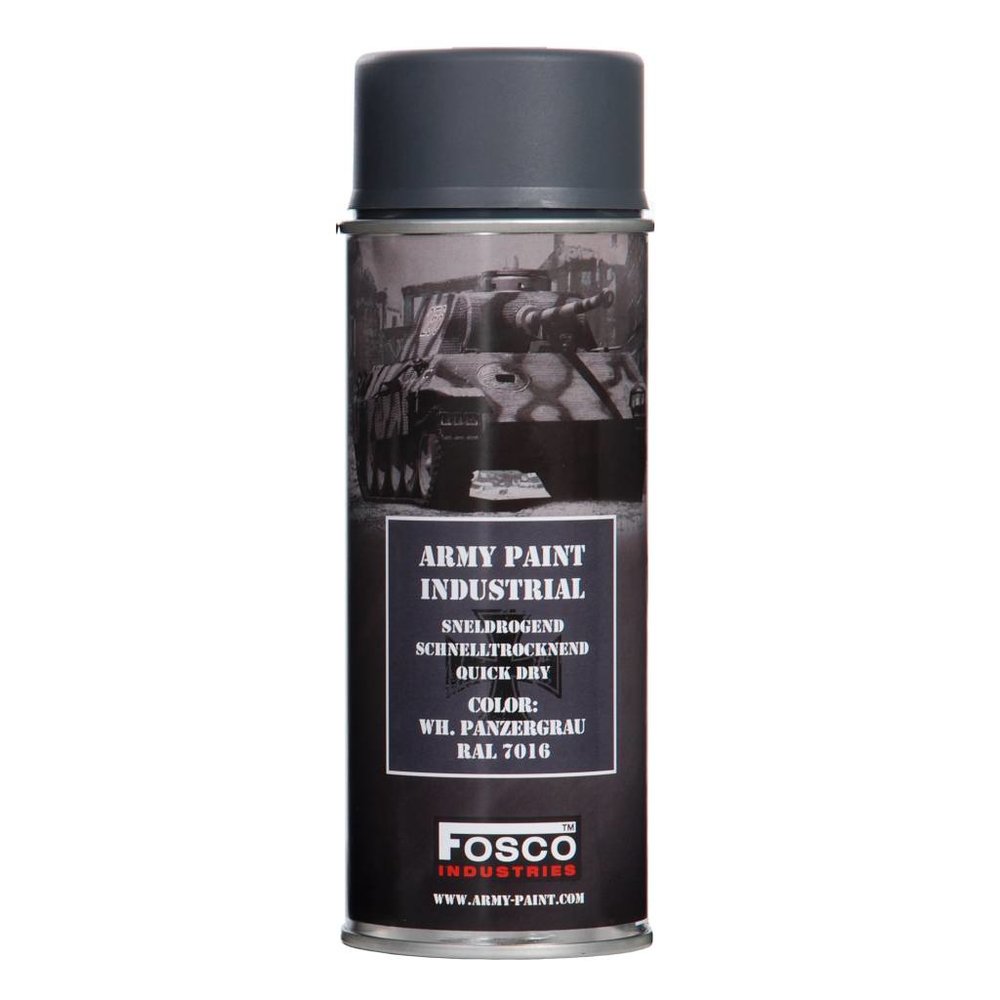 Spuitbus Panzergrau 400ml