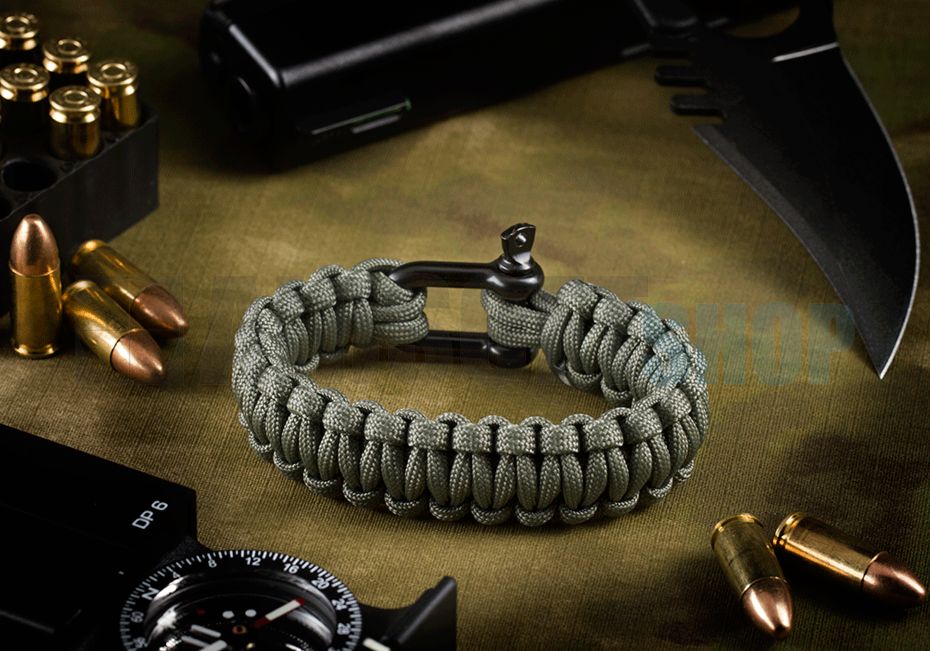 Shackle Bracelet (Dark Grey)