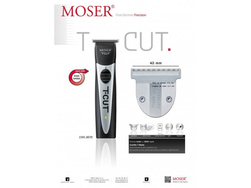 Moser T-Cut Tondeuse