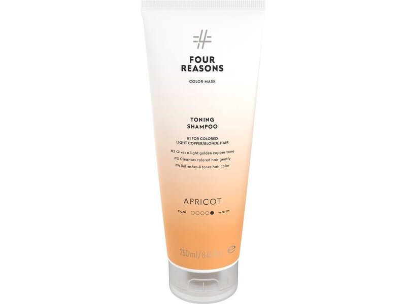 Four Reasons  Toning Shampoo Apricot 250ml