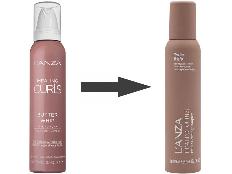 L'ANZA Healing Curls Butter Whip Styling Foam 168ml