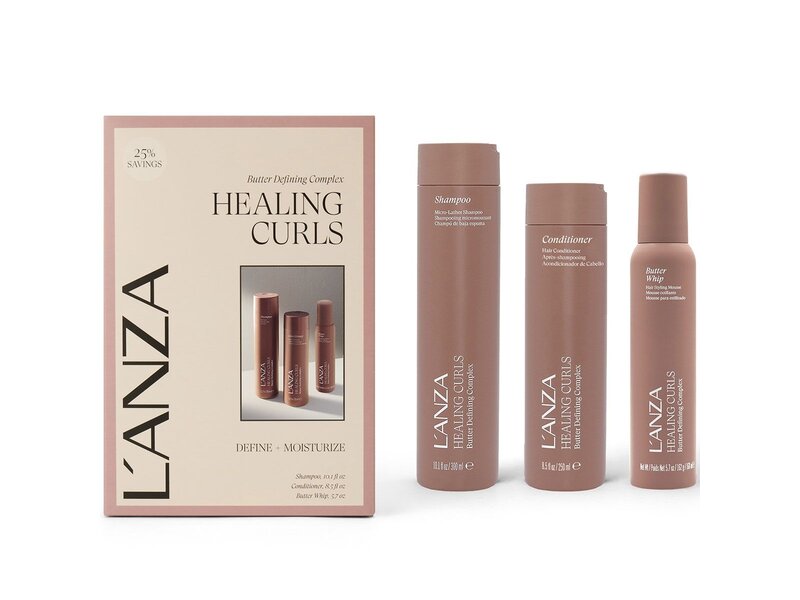 L'ANZA Healing Curls Holiday Set