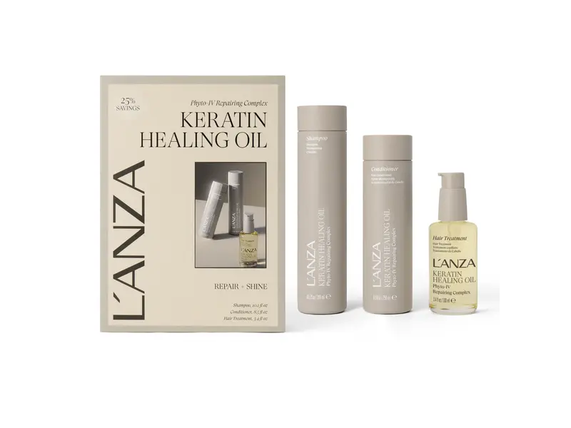 L'ANZA Keratin Healing Oil Holiday Set