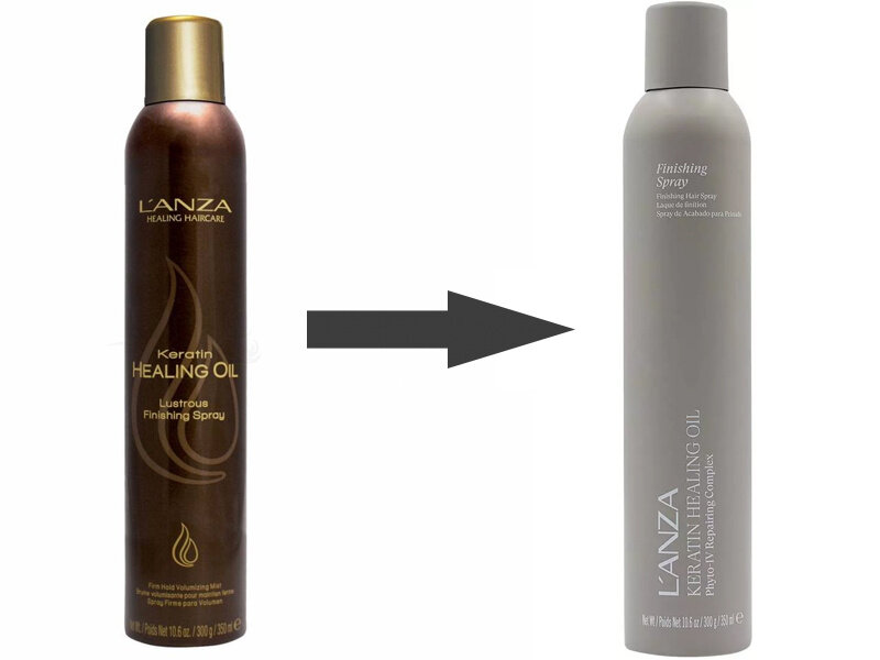 L'ANZA Keratin Healing Oil Lustrous  Finishing Spray 350ml